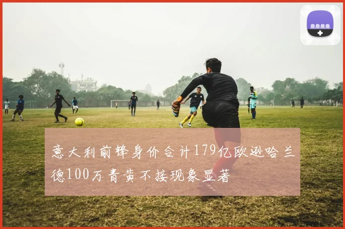 意大利前锋身价合计179亿欧逊哈兰德100万青黄不接现象显著