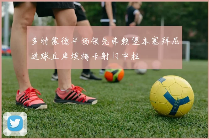 多特蒙德半场领先弗赖堡本塞拜尼进球丘库埃梅卡射门中柱