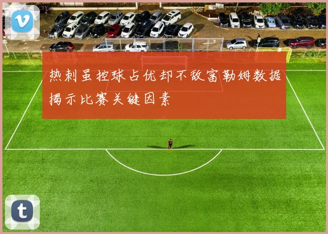 热刺虽控球占优却不敌富勒姆数据揭示比赛关键因素